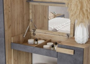 Спальня ТЕСС (Дуб крафт золотой/Пепельный светлый) в Соликамске - solikamsk.mebel24.online | фото 4