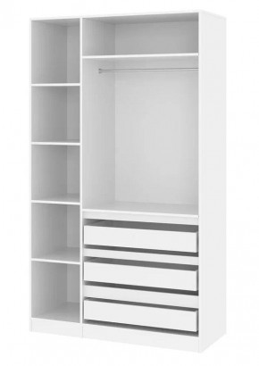 Спальный гарнитур Парус (Белый/Вотан) 1400 (Вариант-2) в Соликамске - solikamsk.mebel24.online | фото 11