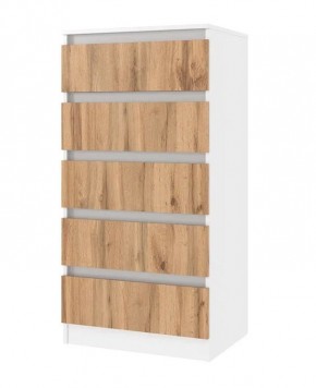 Спальный гарнитур Парус (Белый/Вотан) 1400 (Вариант-2) в Соликамске - solikamsk.mebel24.online | фото 5