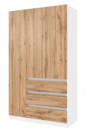 Спальный гарнитур Парус (Белый/Вотан) 1400 (Вариант-2) в Соликамске - solikamsk.mebel24.online | фото 6