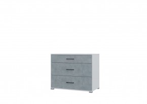 Спальный гарнитур VICTOR (модульный) Белый-Бетон в Соликамске - solikamsk.mebel24.online | фото 4