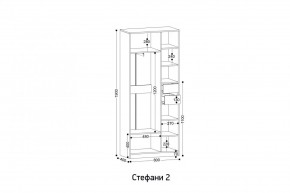 СТЕФАНИ-2 Шкаф в Соликамске - solikamsk.mebel24.online | фото 2
