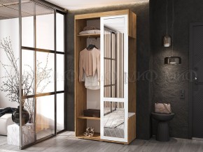 СТЕЛЛА-1 Прихожая (ЛДСП) дуб крафт/белый в Соликамске - solikamsk.mebel24.online | фото 3
