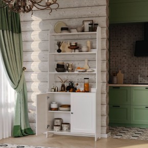 Стеллаж 20 Вествик, массив сосны, цвет белый в Соликамске - solikamsk.mebel24.online | фото 4