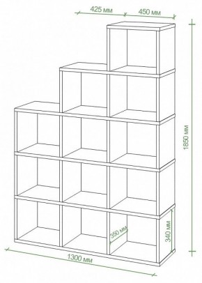 Стеллаж Бартоло СЛД 5 в Соликамске - solikamsk.mebel24.online | фото 2