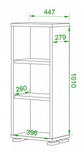 Стеллаж Домино нельсон ПУ-10-1 в Соликамске - solikamsk.mebel24.online | фото 2