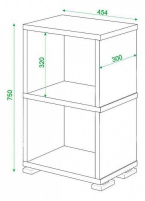 Стеллаж Домино СБ-15/2 в Соликамске - solikamsk.mebel24.online | фото 2