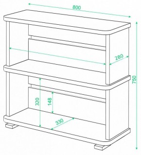 Стеллаж Домино СБ-25/2 в Соликамске - solikamsk.mebel24.online | фото 2