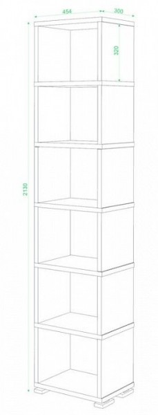 Стеллаж-колонка СБ-15/6 в Соликамске - solikamsk.mebel24.online | фото 2