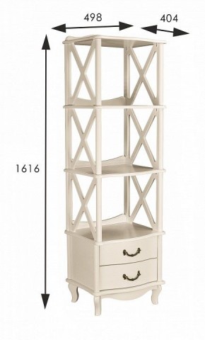 Стеллаж комбинированный Джульетта-3 в Соликамске - solikamsk.mebel24.online | фото 3