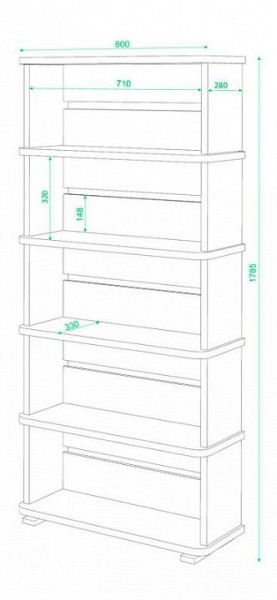 Стеллаж СБ-25/5 в Соликамске - solikamsk.mebel24.online | фото 2