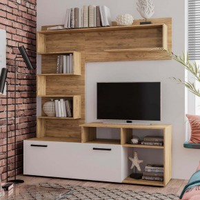 Гостиная Евро (крафт/белый) в Соликамске - solikamsk.mebel24.online | фото