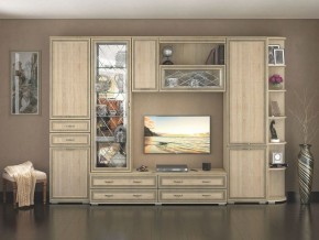 Стенка Ливорно дуб сонома в Соликамске - solikamsk.mebel24.online | фото 4