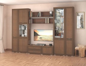 Стенка Ливорно орех в Соликамске - solikamsk.mebel24.online | фото 1
