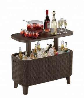 Стол Беви Бар (Bevy Bar Large Cool Bar), коричневый в Соликамске - solikamsk.mebel24.online | фото 3