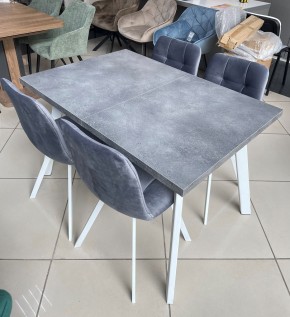Стол BRICK M 140 Бетон Портленд/ Белый М-City в Соликамске - solikamsk.mebel24.online | фото 2