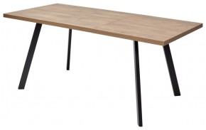 Стол BRICK M 140 Дуб Канзас/ Черный М-City в Соликамске - solikamsk.mebel24.online | фото 1