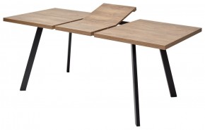 Стол BRICK M 140 Дуб Канзас/ Черный М-City в Соликамске - solikamsk.mebel24.online | фото 8