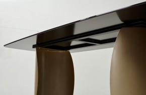 Стол BRONTE 220 KL-188 Контрастный мрамор матовый, итальянская керамика/ Шампань, ®DISAUR в Соликамске - solikamsk.mebel24.online | фото 6