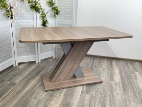 Стол EXEL 140 Дуб Трюфель/ Алюминий М-City в Соликамске - solikamsk.mebel24.online | фото 4