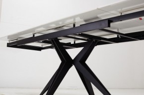 Стол FORIO 160 MATT WHITE MARBLE SOLID CERAMIC / BLACK, ®DISAUR в Соликамске - solikamsk.mebel24.online | фото 4