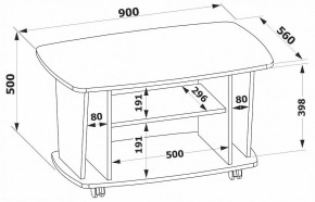 Стол журнальный СЖ-3 в Соликамске - solikamsk.mebel24.online | фото 3