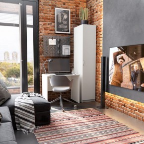 Стол КАСТОР письменный 80х50, цвет белый в Соликамске - solikamsk.mebel24.online | фото