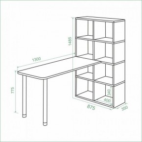 Стол компьютерный Bartolo в Соликамске - solikamsk.mebel24.online | фото 2