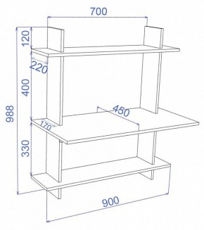 Стол компьютерный Cross СтТ3 в Соликамске - solikamsk.mebel24.online | фото 2
