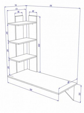 Стол компьютерный Домино Cross СтТ5 в Соликамске - solikamsk.mebel24.online | фото 2