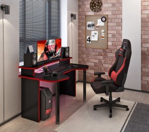 Стол компьютерный Домино Lite СКЛ-Игр140+НКИЛ140 в Соликамске - solikamsk.mebel24.online | фото 2