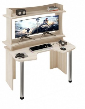 Стол компьютерный Домино Lite СКЛ-Игр140+НКИЛ140ВЛ в Соликамске - solikamsk.mebel24.online | фото 2