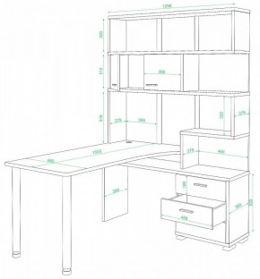 Стол компьютерный Домино нельсон СР-420/150 в Соликамске - solikamsk.mebel24.online | фото 2