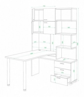 Стол компьютерный Домино нельсон СР-500М190 в Соликамске - solikamsk.mebel24.online | фото 3