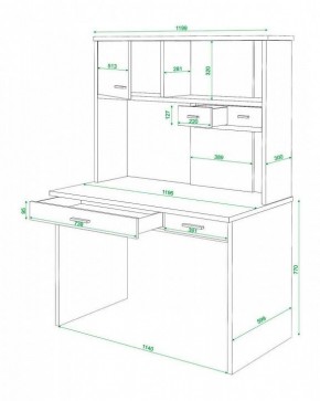 Стол компьютерный Домино СК-60 в Соликамске - solikamsk.mebel24.online | фото 2