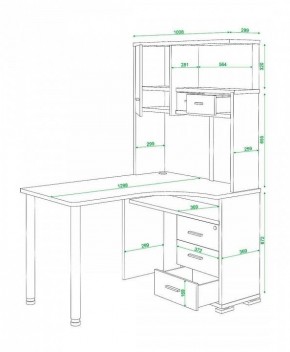 Стол компьютерный Домино СР-130 в Соликамске - solikamsk.mebel24.online | фото 5