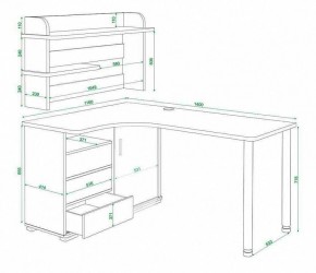 Стол компьютерный Домино СР-145М в Соликамске - solikamsk.mebel24.online | фото 5