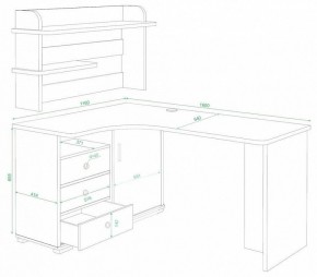 Стол компьютерный Домино СР-165 в Соликамске - solikamsk.mebel24.online | фото 2