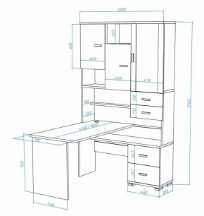 Стол компьютерный Домино СР-620/140 в Соликамске - solikamsk.mebel24.online | фото 3