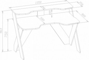 Стол компьютерный КСТ-118 в Соликамске - solikamsk.mebel24.online | фото 3