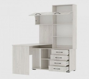 Стол компьютерный "ПКС-11" ЛЕВЫЙ (дуб крафт белый) в Соликамске - solikamsk.mebel24.online | фото 2