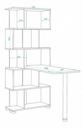 Стол компьютерный СЛ-5СТ в Соликамске - solikamsk.mebel24.online | фото 2