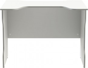 Стол компьютерный ВАРДИГ K2 100x82, белый/серебристый в Соликамске - solikamsk.mebel24.online | фото 2