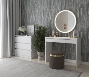 Стол косметический Энкель 100 белый в Соликамске - solikamsk.mebel24.online | фото 4