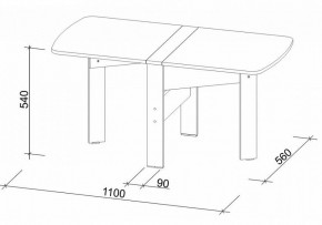 Стол обеденный СтК6 в Соликамске - solikamsk.mebel24.online | фото 3