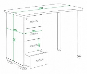 Стол письменный Домино СКМ-50 в Соликамске - solikamsk.mebel24.online | фото 6