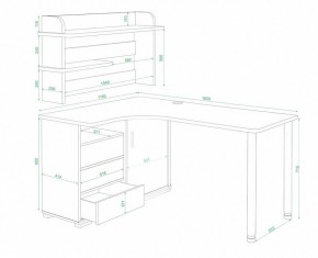 Стол письменный Домино СР-165СМ в Соликамске - solikamsk.mebel24.online | фото 2