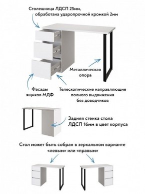 Стол письменный Эконом стандарт С-401 в Соликамске - solikamsk.mebel24.online | фото 6