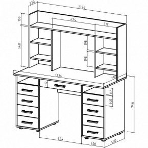 Стол письменный Остин-14Я в Соликамске - solikamsk.mebel24.online | фото 2