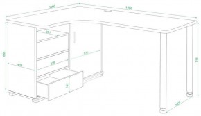 Стол письменный СР-145СМ в Соликамске - solikamsk.mebel24.online | фото 2